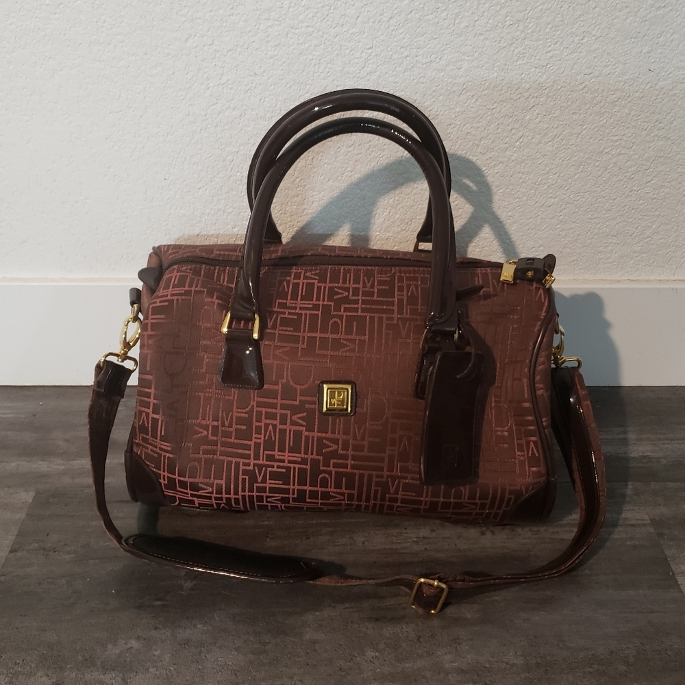 Chocolate | DVF | Signature Logo Duffle